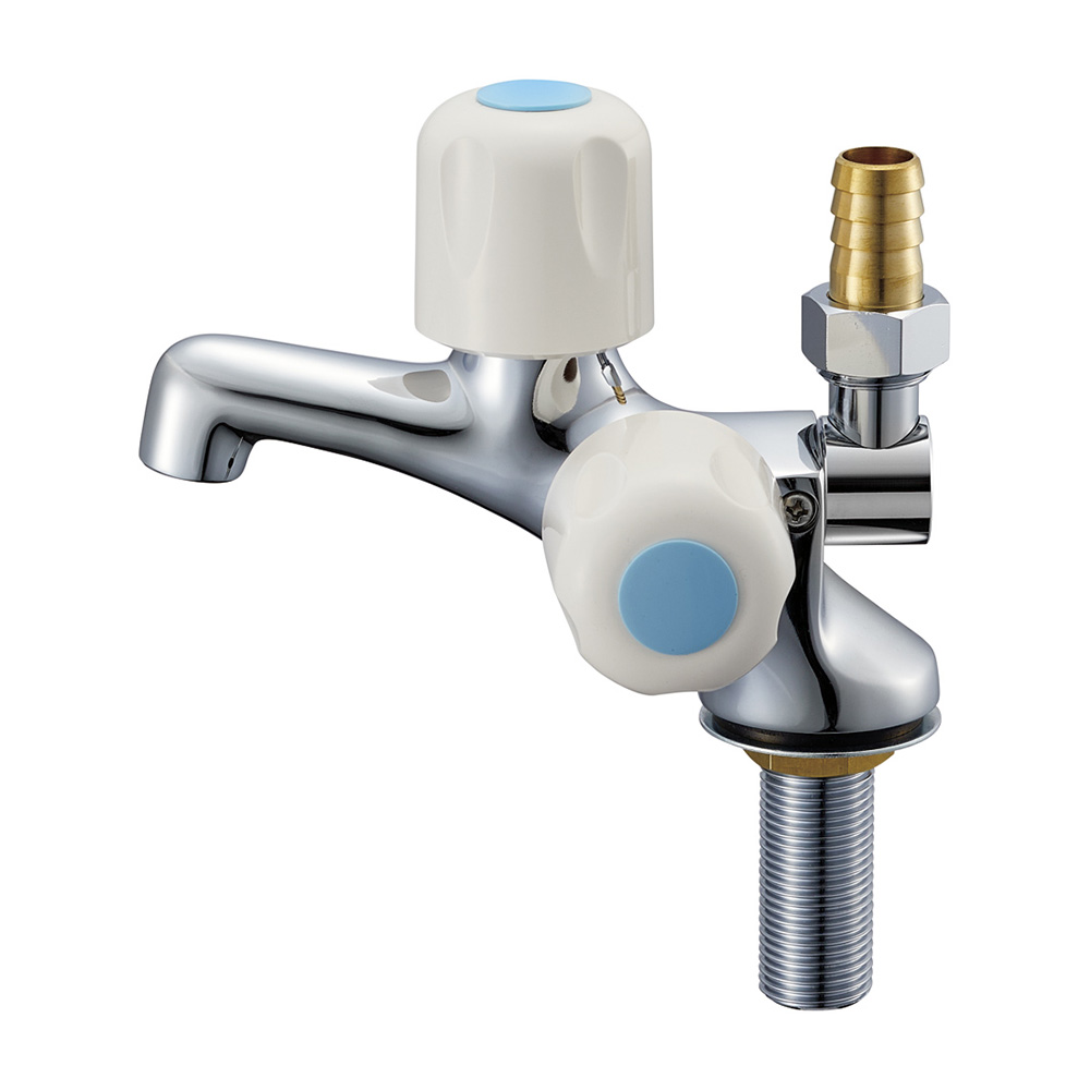 二口立水栓 | 商品のご案内 | SANEI｜デザイン性に優れた水まわり用品 