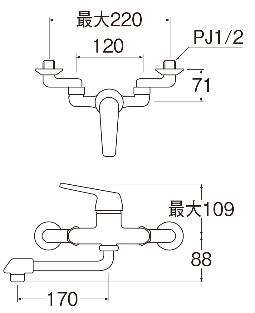 シングル混合栓 | 商品のご案内 | SANEI｜デザイン性に優れた水まわり
