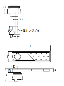 浴室排水ユニット | 商品のご案内 | SANEI｜デザイン性に優れた水