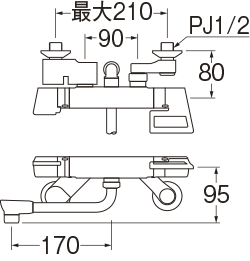 サーモシャワー混合栓 | 商品のご案内 | SANEI｜デザイン性に優れた水